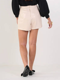 Emily Mccarthy - Tailored Vegan Leather Short