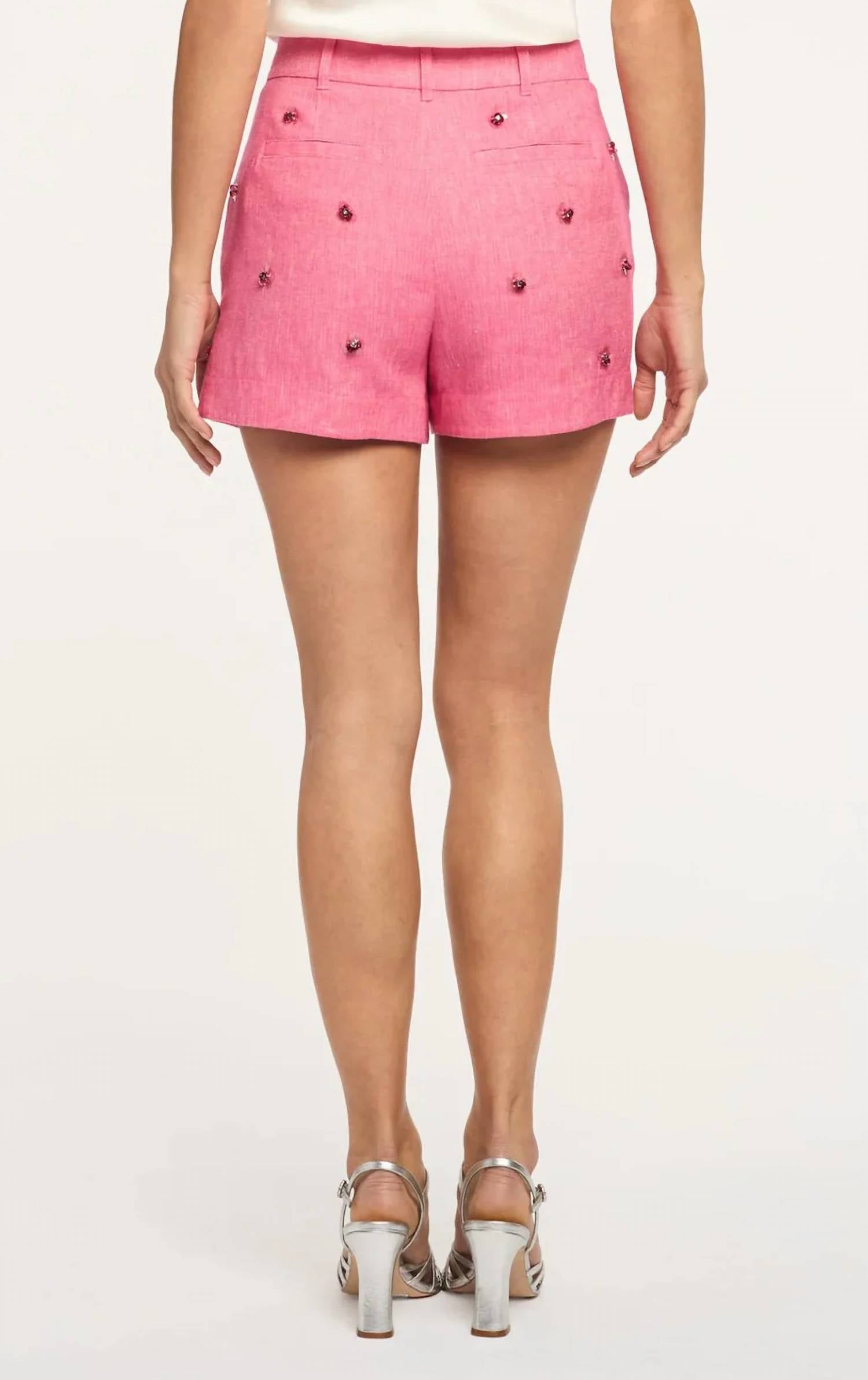 Cinq A Sept - Wildflower Paillette Tora Shorts