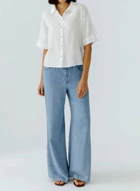 Oui - Wide Leg Jeans