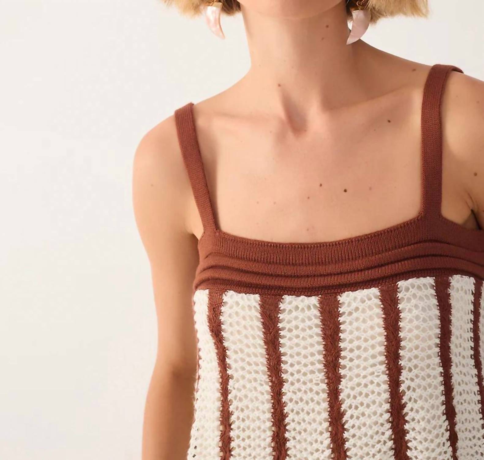 Dress To - Bicolor Knitted Top