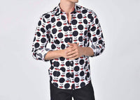 Eight X - Lips & Dots Button Down Shirt