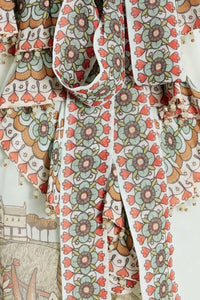 Zimmermann - Bead-Embellished Printed Chiffon Blouse