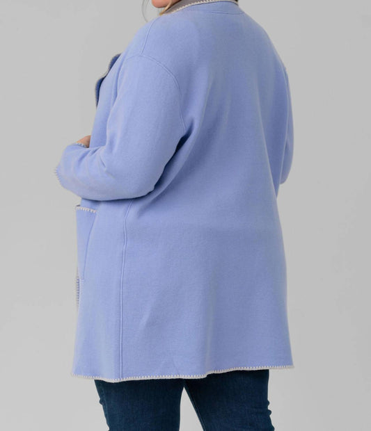 Nic + Zoe - Cool Nights Reversible Knit Jacket - Plus