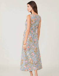 spartina 449 Jane Jaradinere Lenea Maxi Dress in multi 1 - women's dress - alternate view