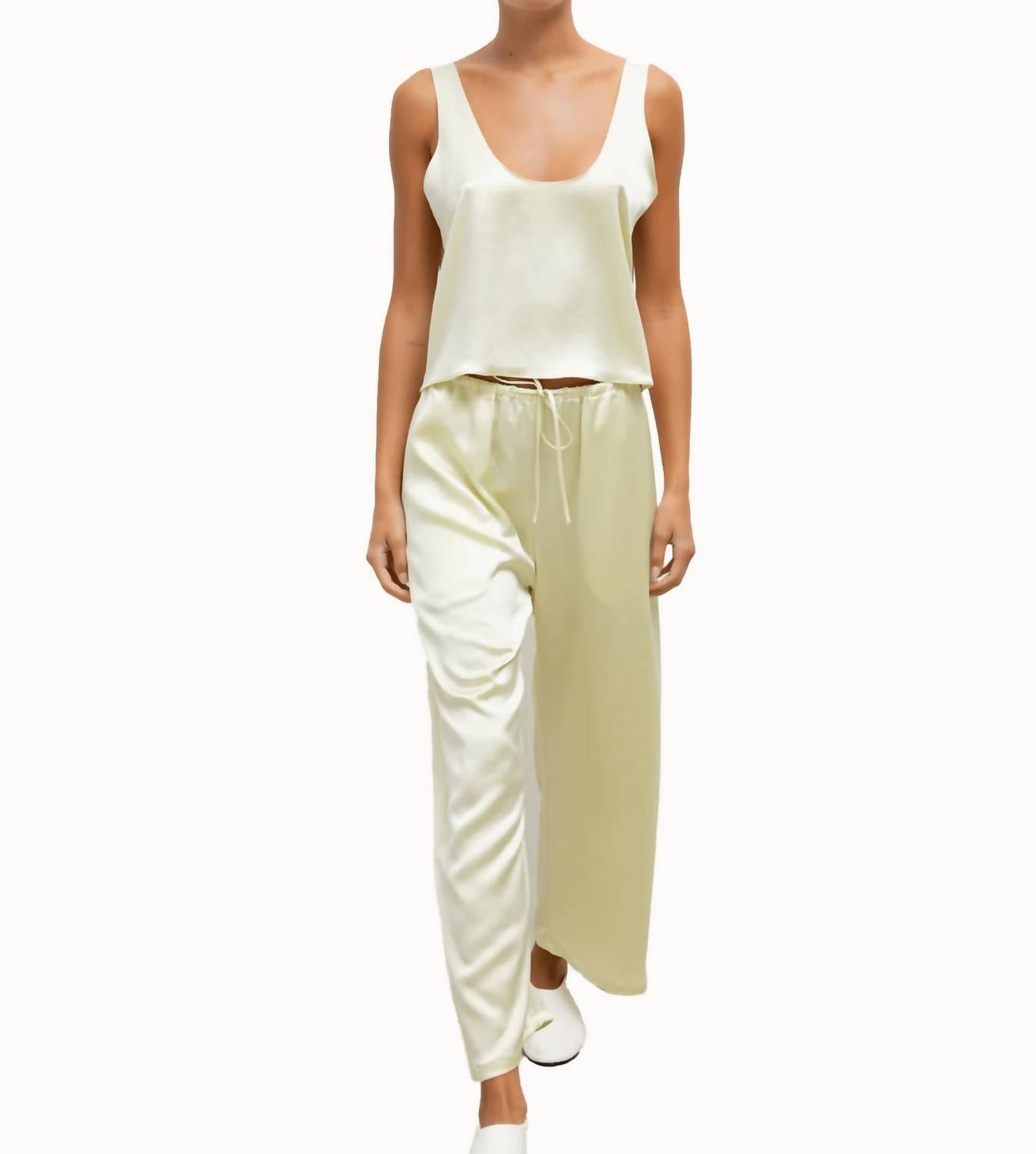 Leset - Barb Crop Drawstring Pants