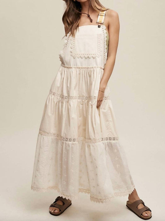 Listicle - Romantic Overall Maxi Dress