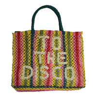The Jacksons - Women's Multi Stripe Jute Bag