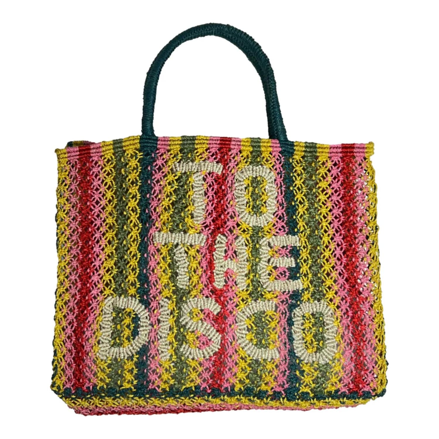 The Jacksons - Women's Multi Stripe Jute Bag