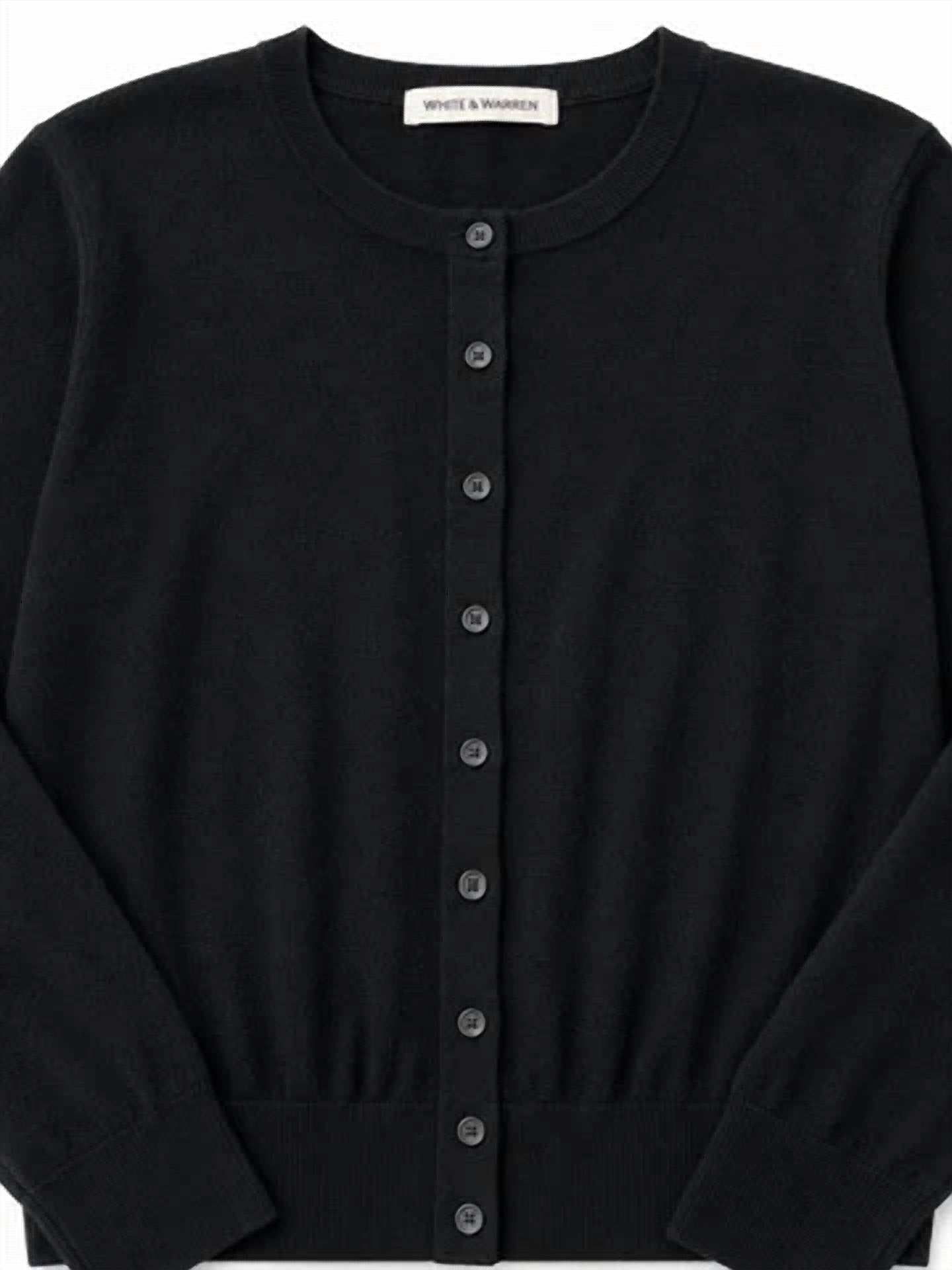 White + Warren - Linen Blend Cardigan