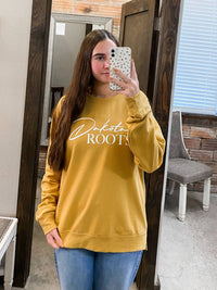 The Minted Olive - Dakota Roots Puff Print Crewneck Sweatshirt