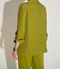 Joseph Ribkoff - Textured Notched Collar Swing Jacket