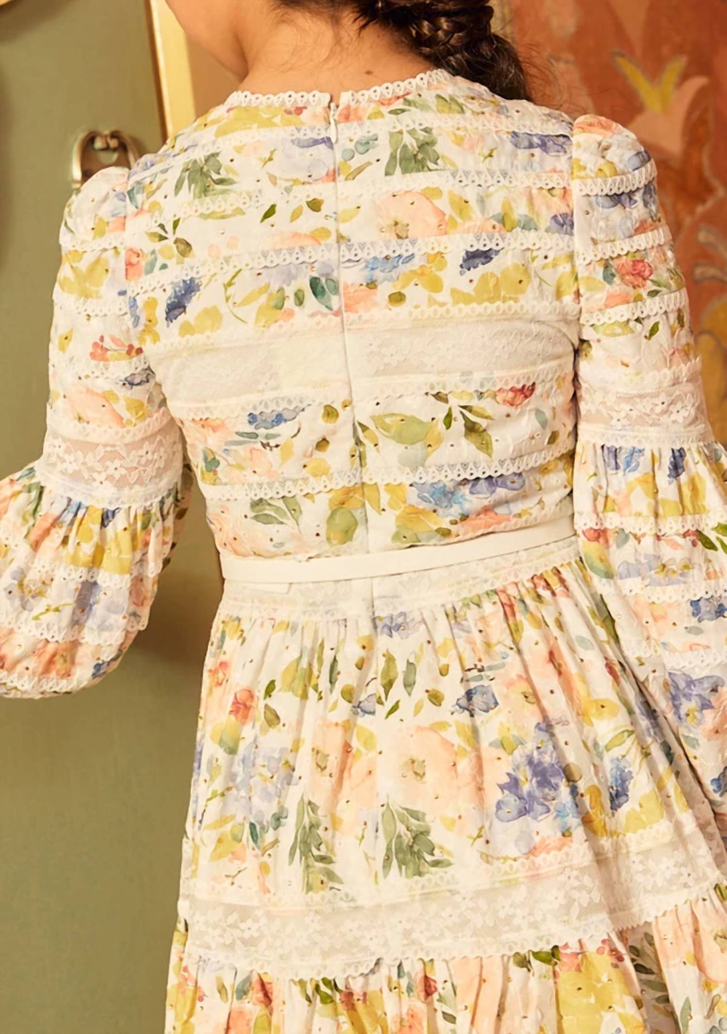 Marlo - Girls Lina Embroidered Mini Dress