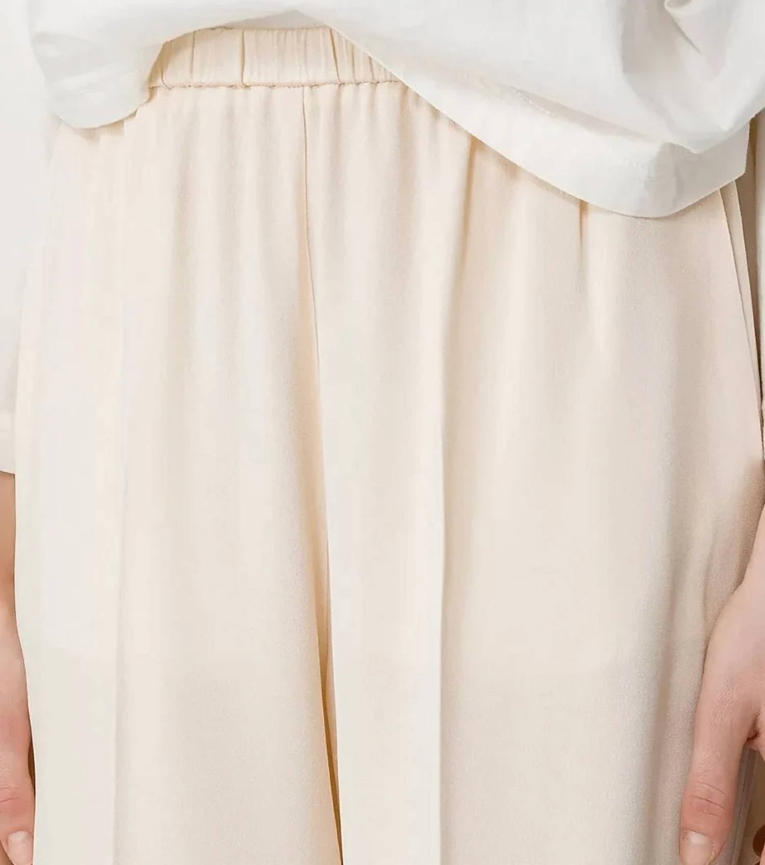 Forte Forte - Envers Satin Flared Pants