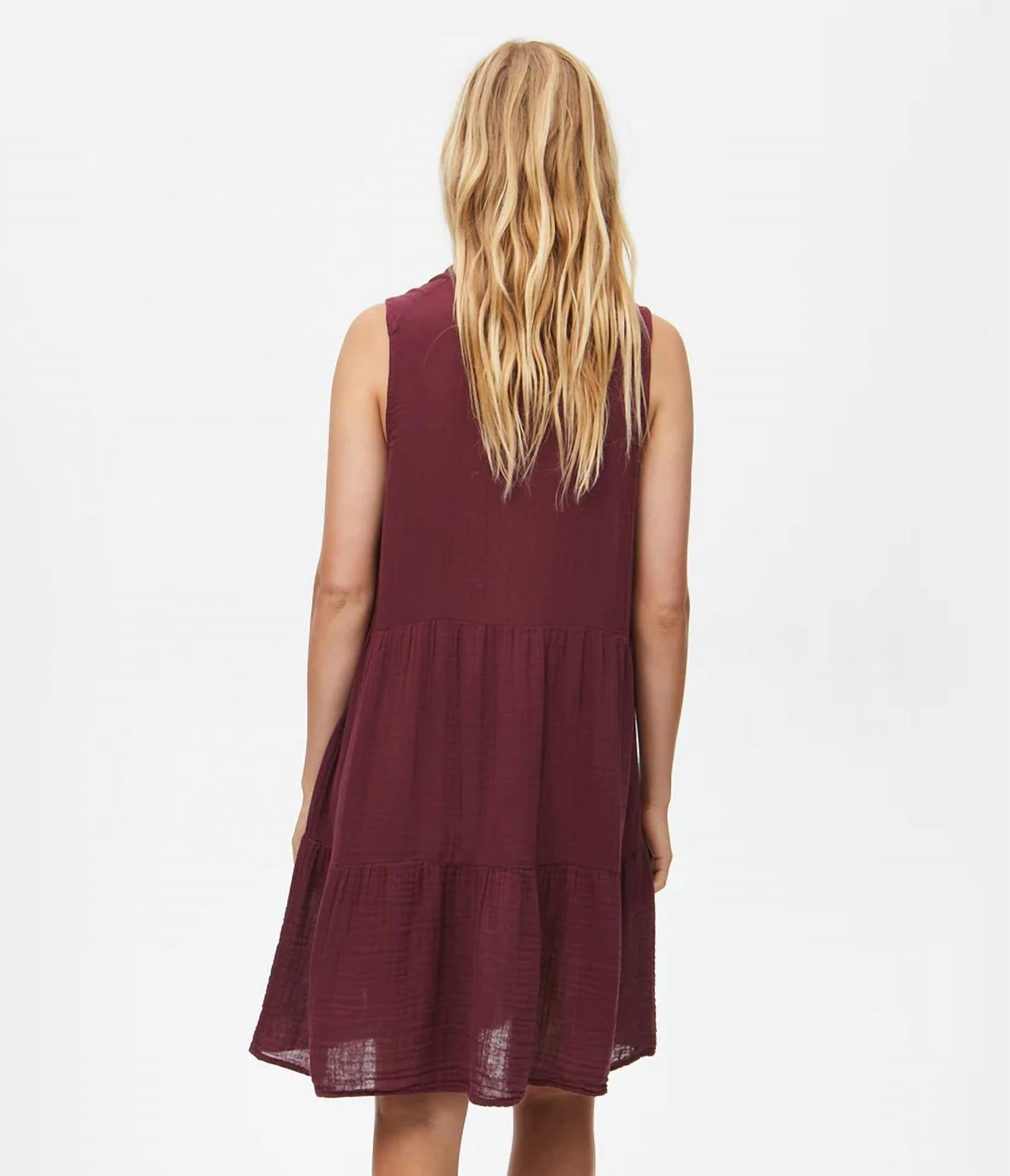 Michael Stars - Daisy Double-gauze Dress
