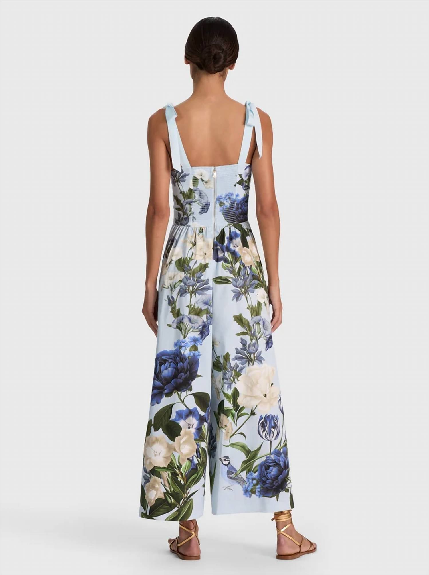 Alice + Olivia - Rosalee Wide Leg Jumpsuit