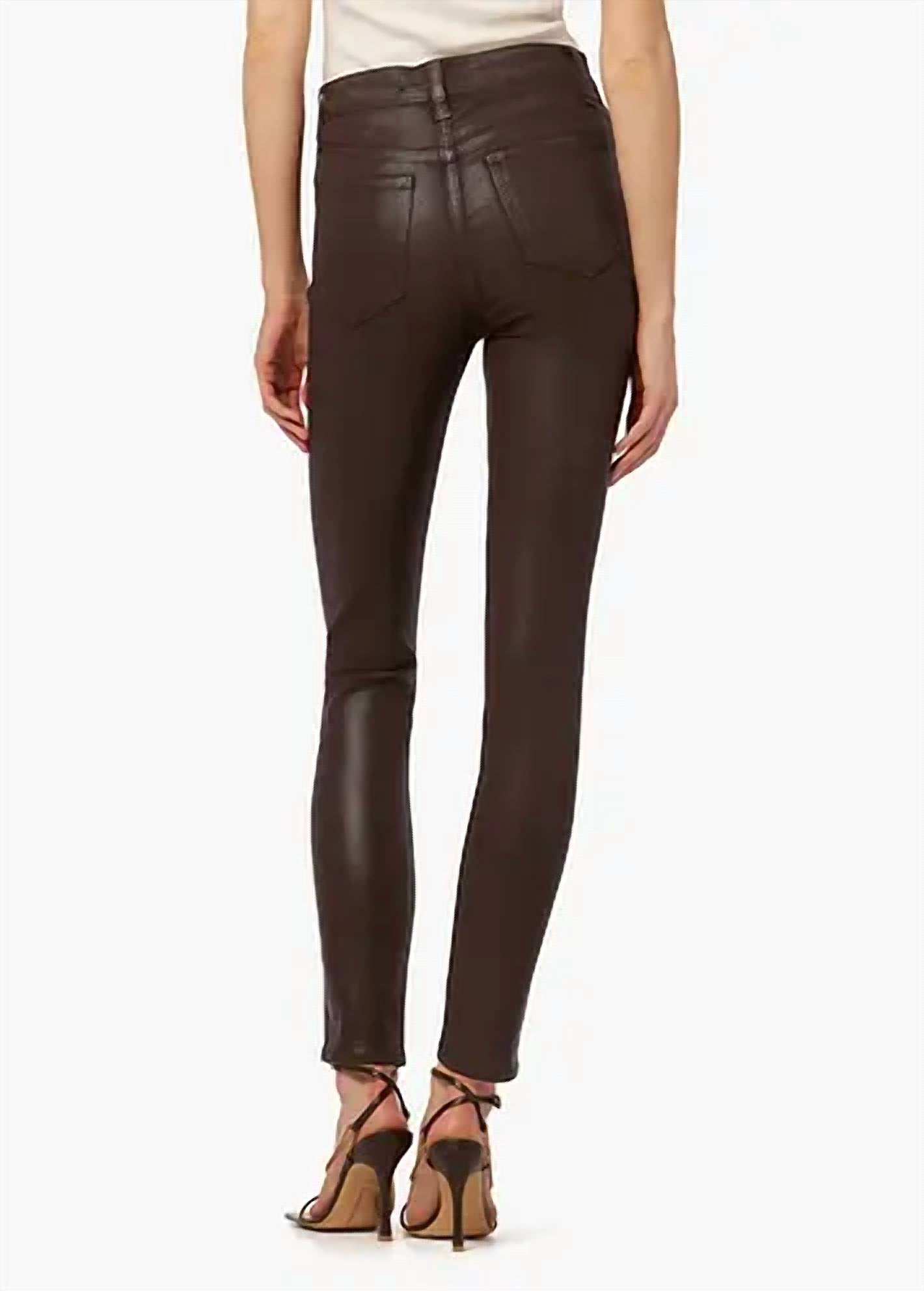 Joe'S Jeans - Women's Charlie Leather Coated Jeans