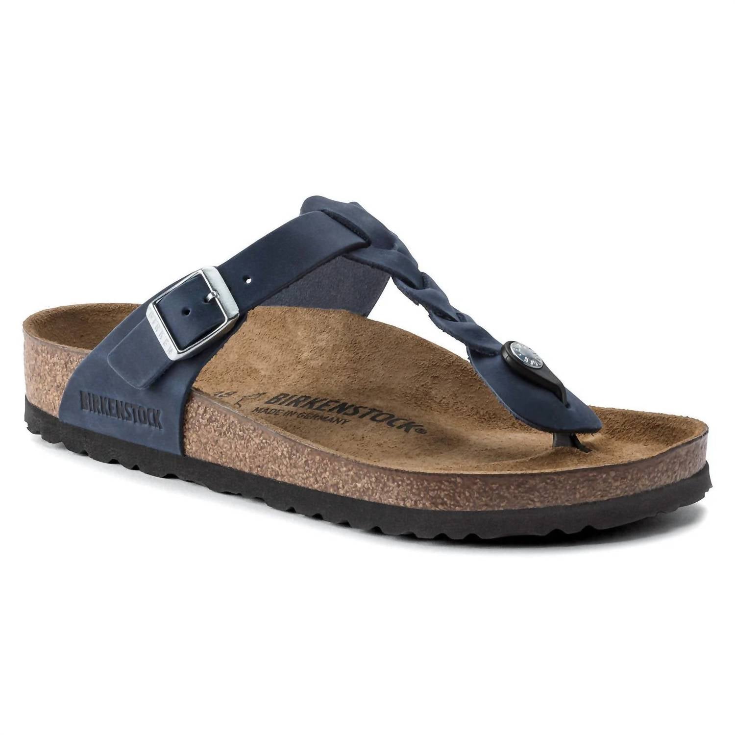 Birkenstock - Women's Gizeh Braided Oiled Leather Sandal