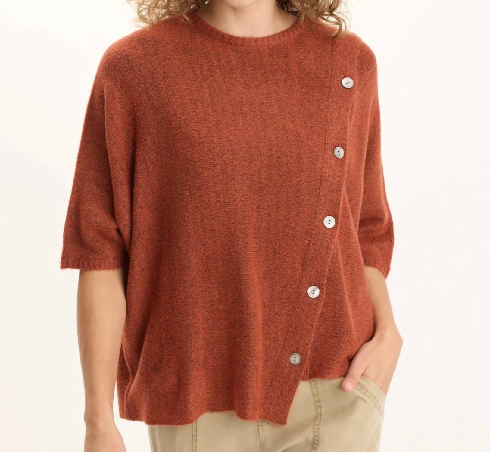 Xcvi - Osiris Diagonal Buttons Top