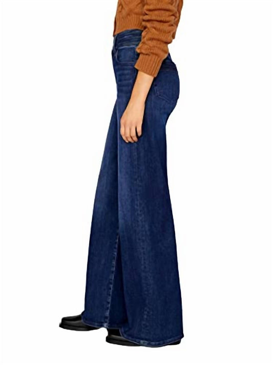 Frame - Triple Binding Flare Wide Leg Jeans