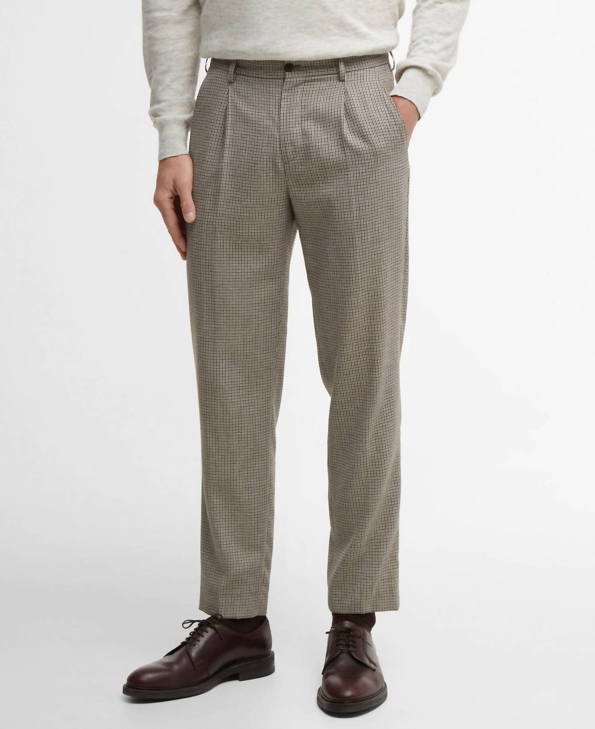 Barbour - FORSTONE HOUNDSTOOTH TROUSER