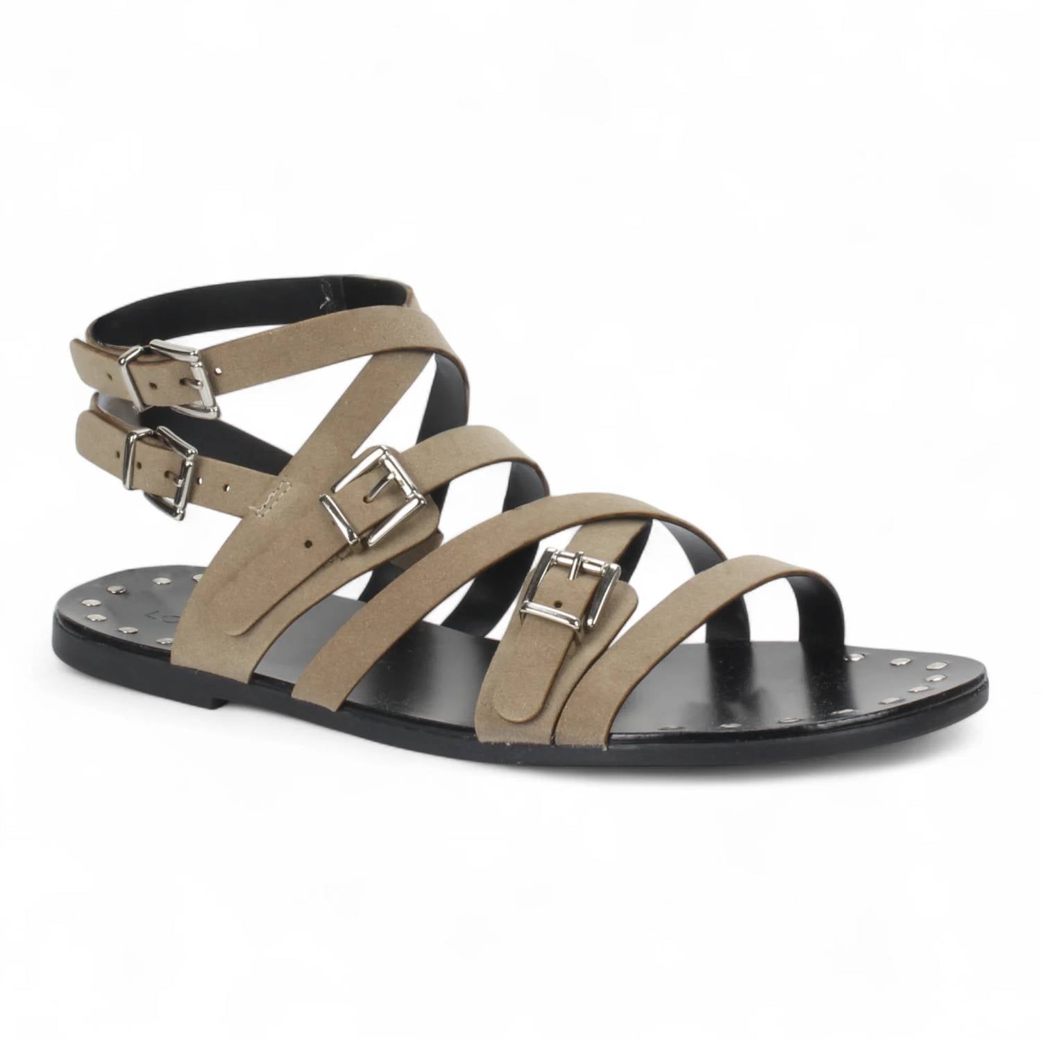 Love Rio - Women's Leire Suede Flat Sandal