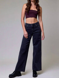 HIDDEN Nori Clean Cut Charcoal - women's jeans - view 4