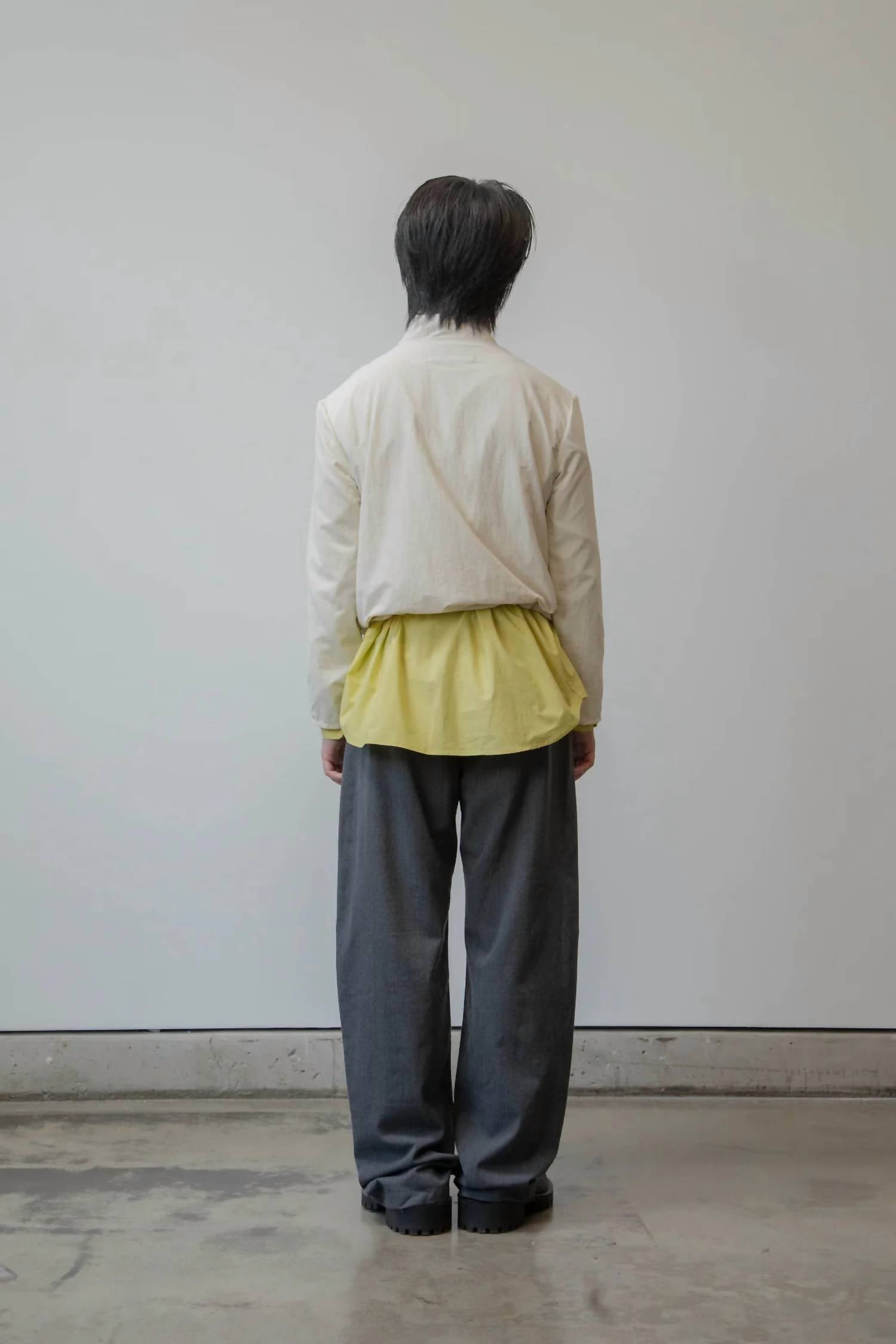 Silphium Studio - Wool Curve Relaxed Trouser