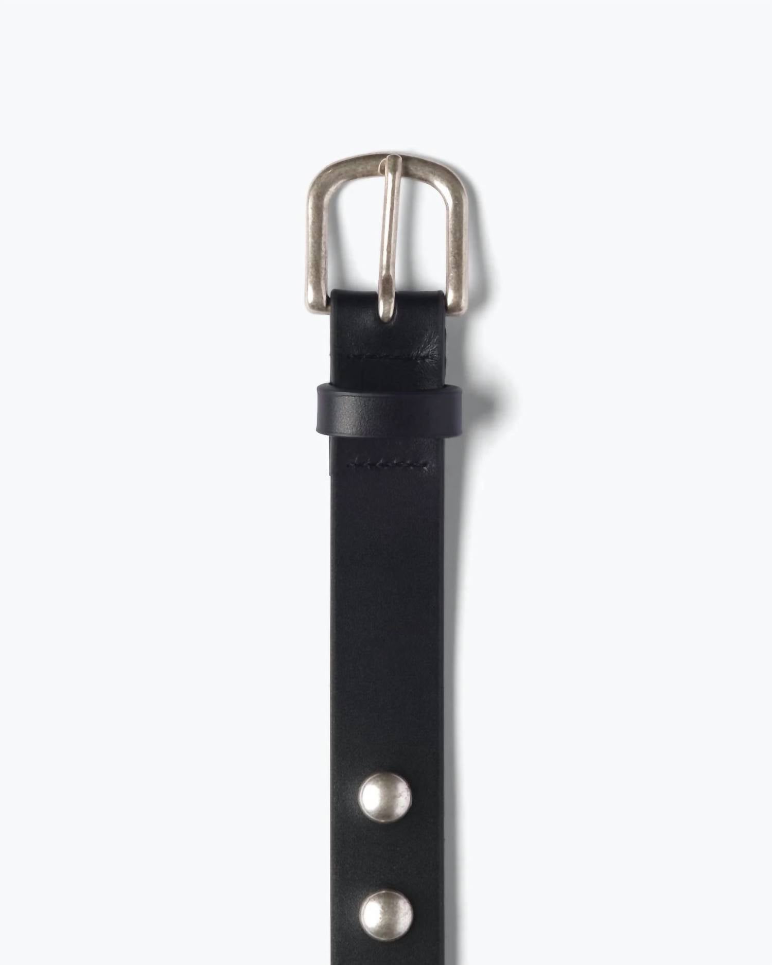 FREDA SALVADOR Women's Rebecca Belt in black - women's accessory - detail view