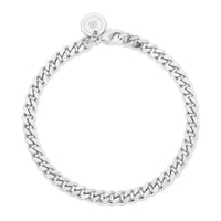 Eklexic - Women's Micro Link Curb Chain Bracelet