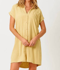 Mystree - Linen Blend Dress