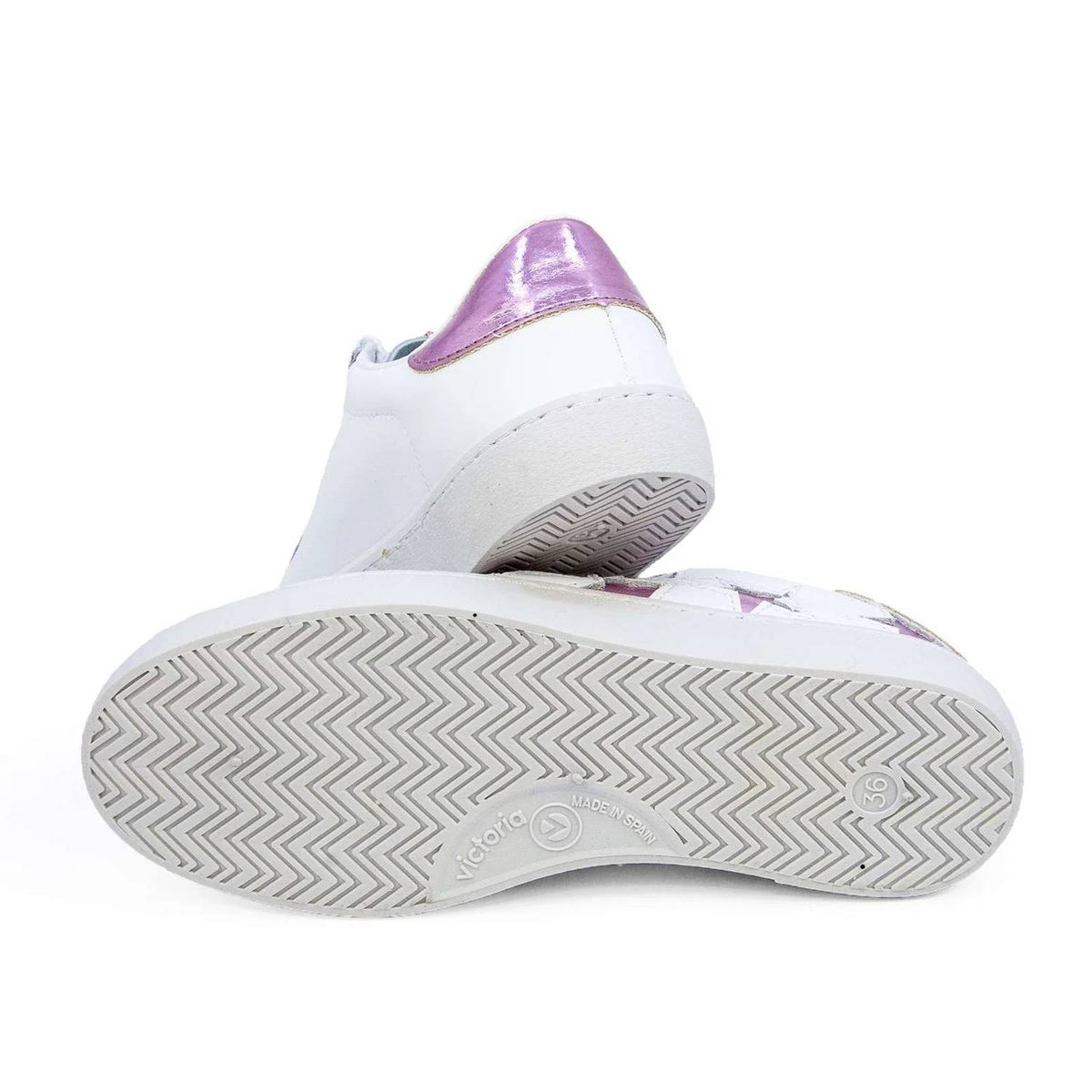 Victoria - Women's Fashion Leather Sneakers