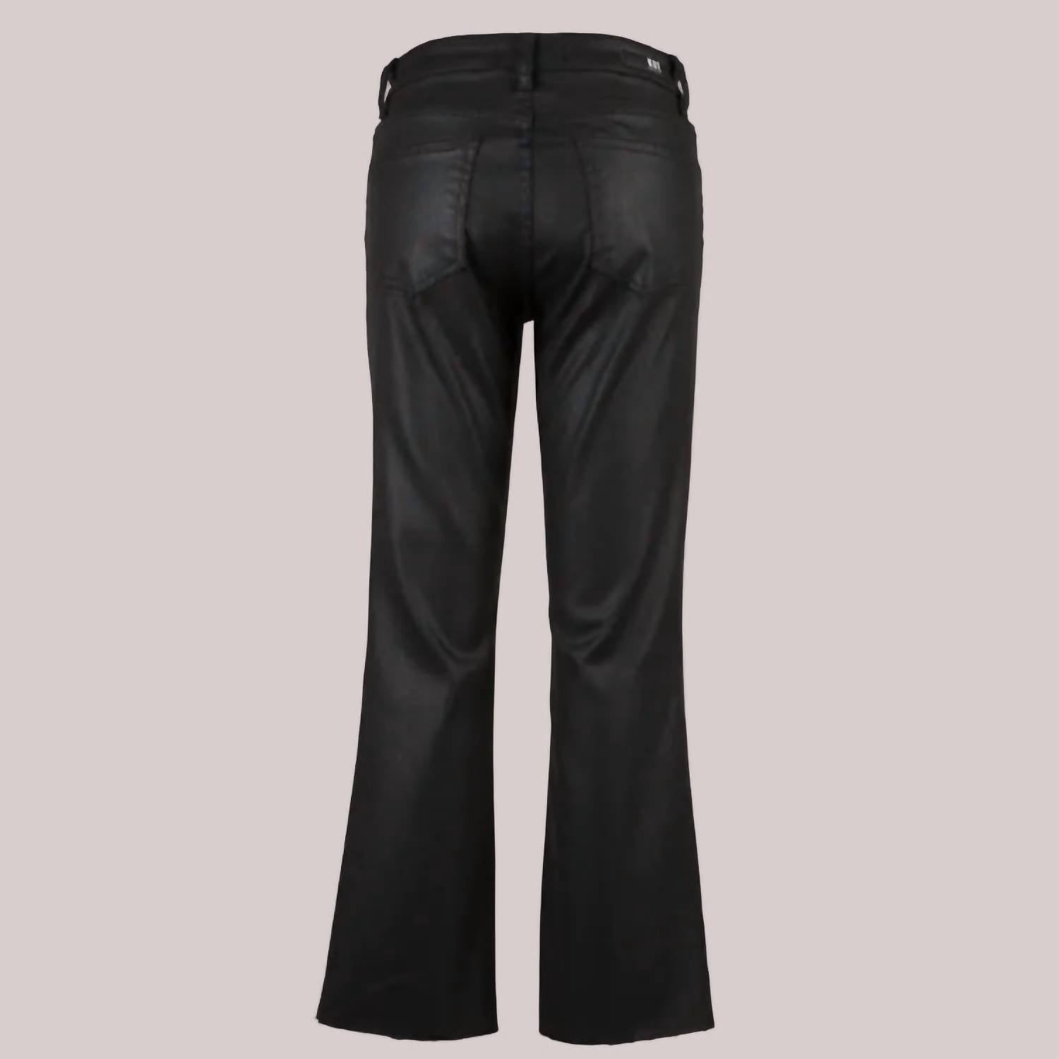 KUT FROM THE KLOTH Kelsey High Rise Ankle Flare Jeans in black 1 - women's jeans - view 6