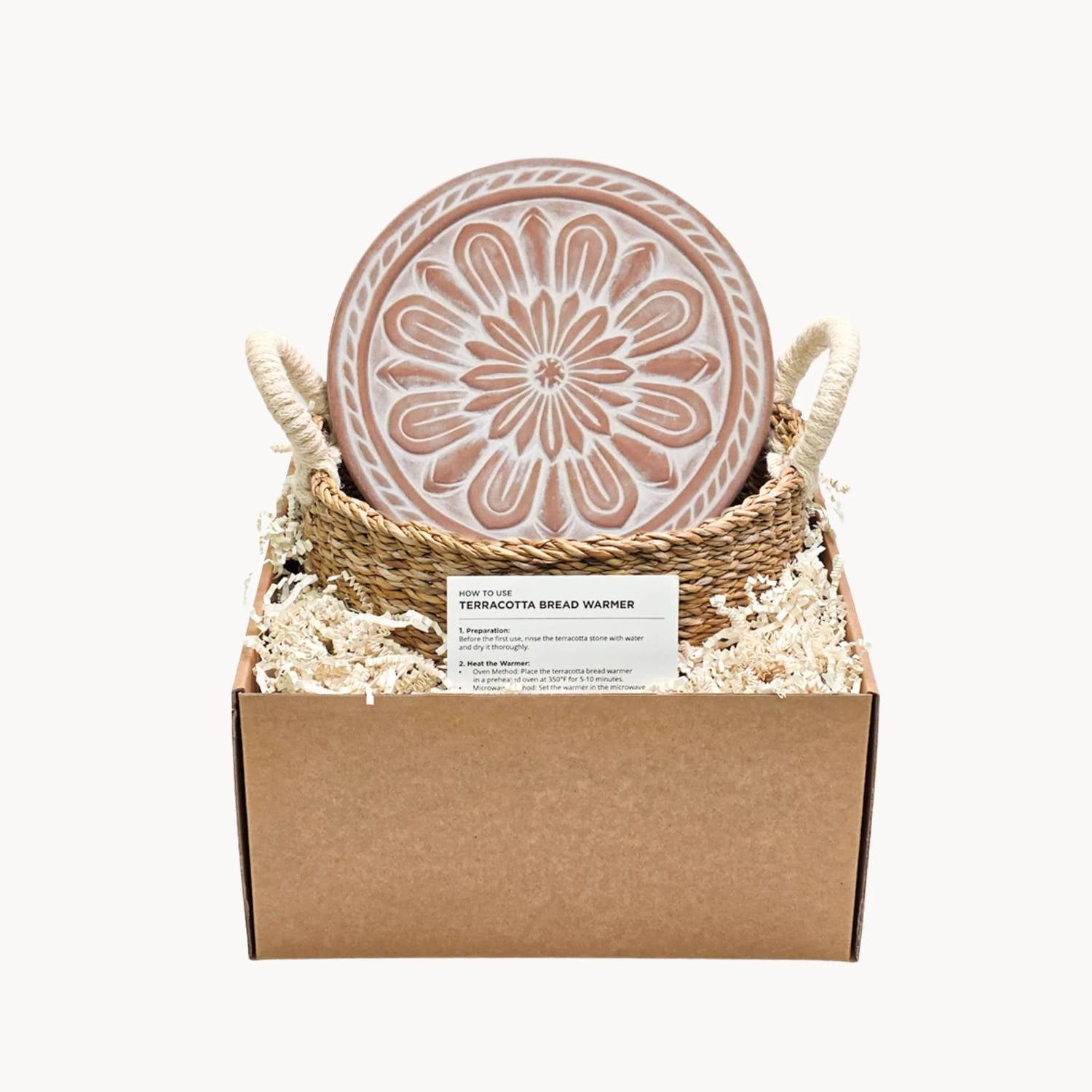 Korissa - Handmade Bread Warmer & Wicker Basket