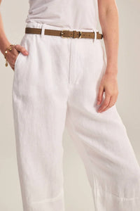 Velvet By Graham & Spencer - Women's Heavy Linen Pants