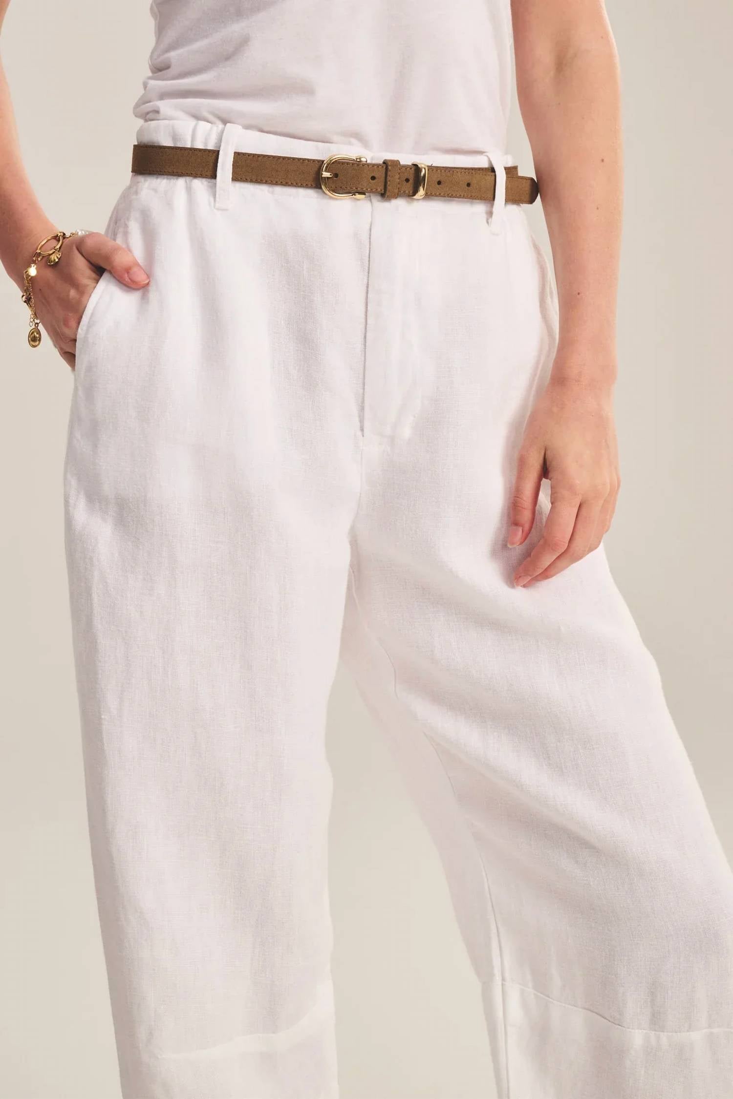 Velvet By Graham & Spencer - Women's Heavy Linen Pants