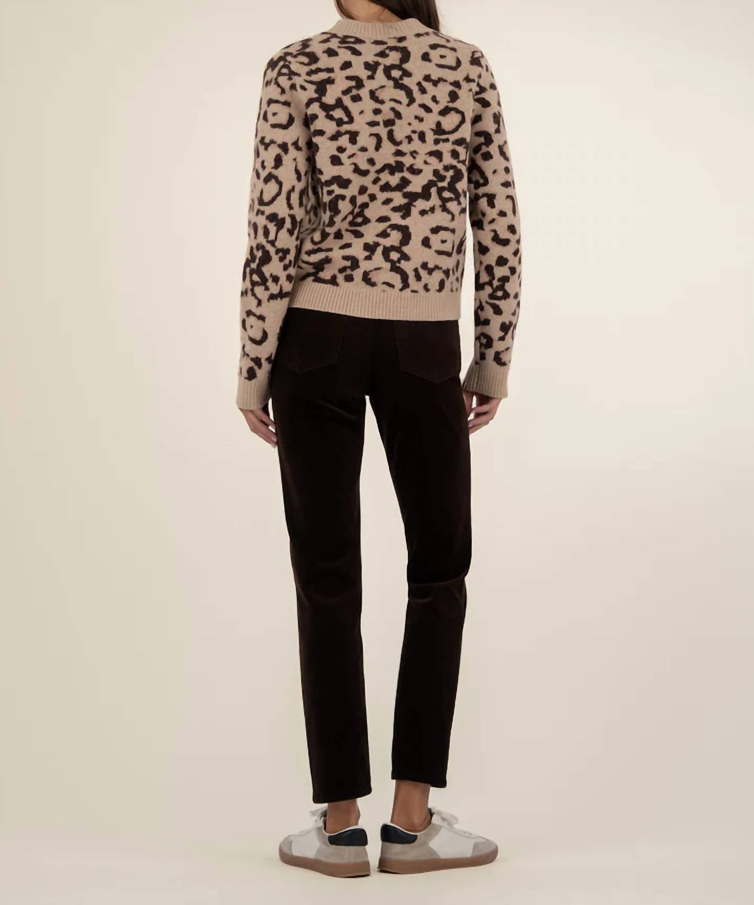 Kut From The Kloth - Gisela Animal Print Pullover Sweater