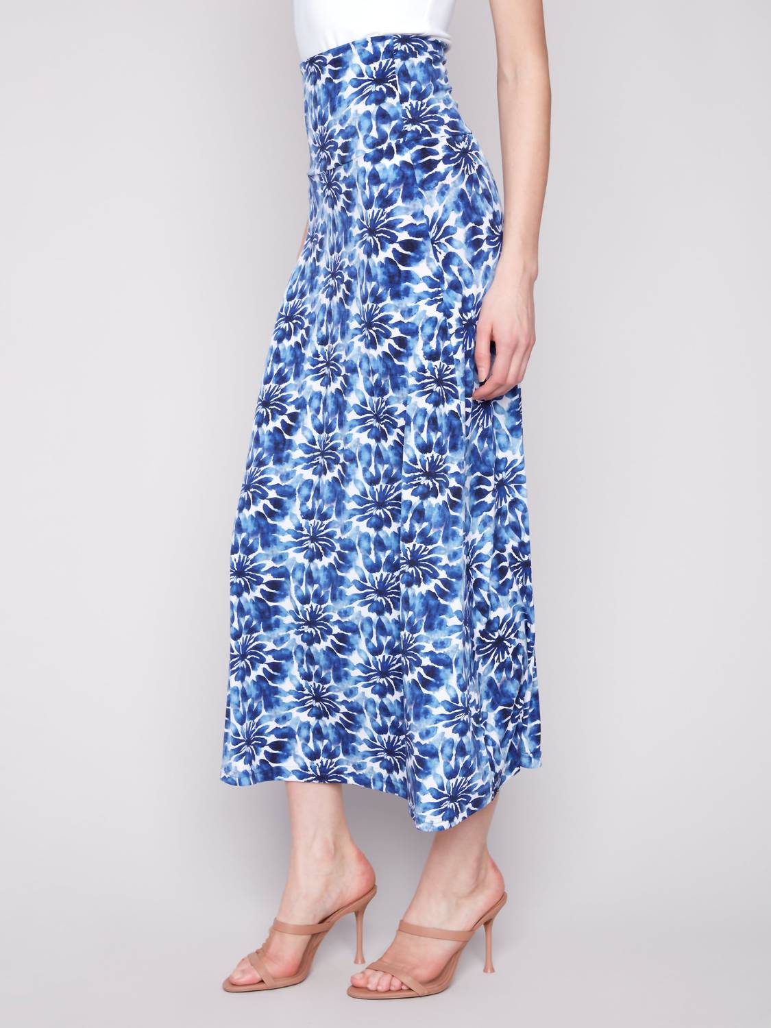 Charlie B - Printed Convertible Skirt & Dress With Removable Straps