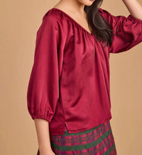 Double A - Beatrice V-neck Top
