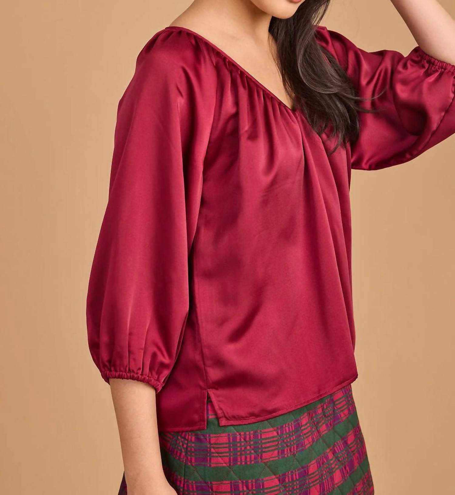 Double A - Beatrice V-neck Top