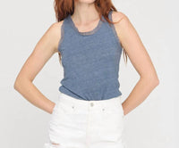 Project Social T - Misty Mesh Trim Tank Top
