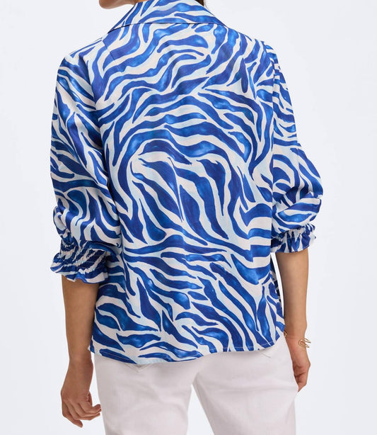 Foxcroft - Alexis 3/4 Sleeve Popover Shirt