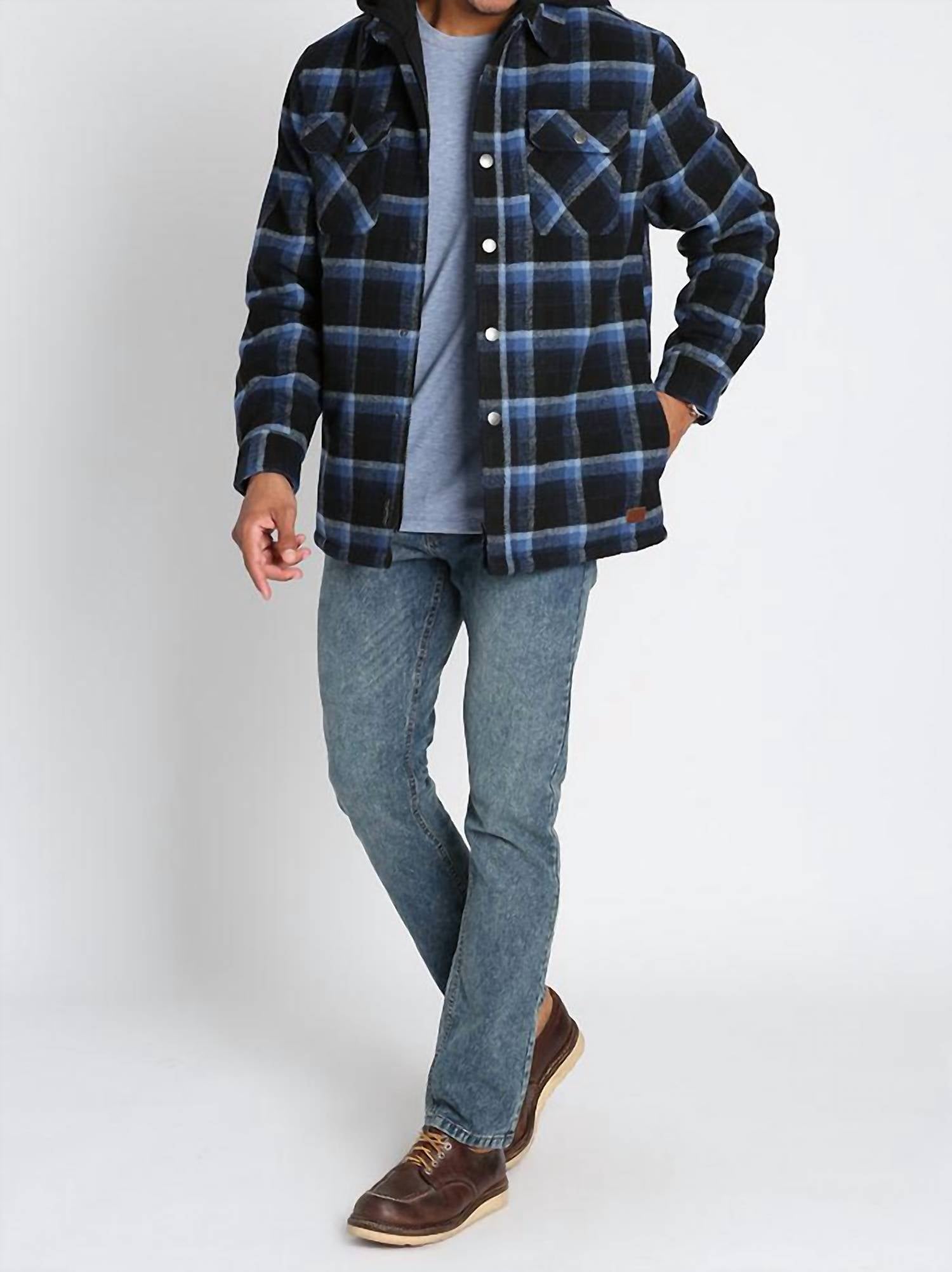 Jachs New York - Wool Blend Hooded Jacket