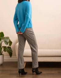 Tribal - Dulcie Double Knit Collared Sweater
