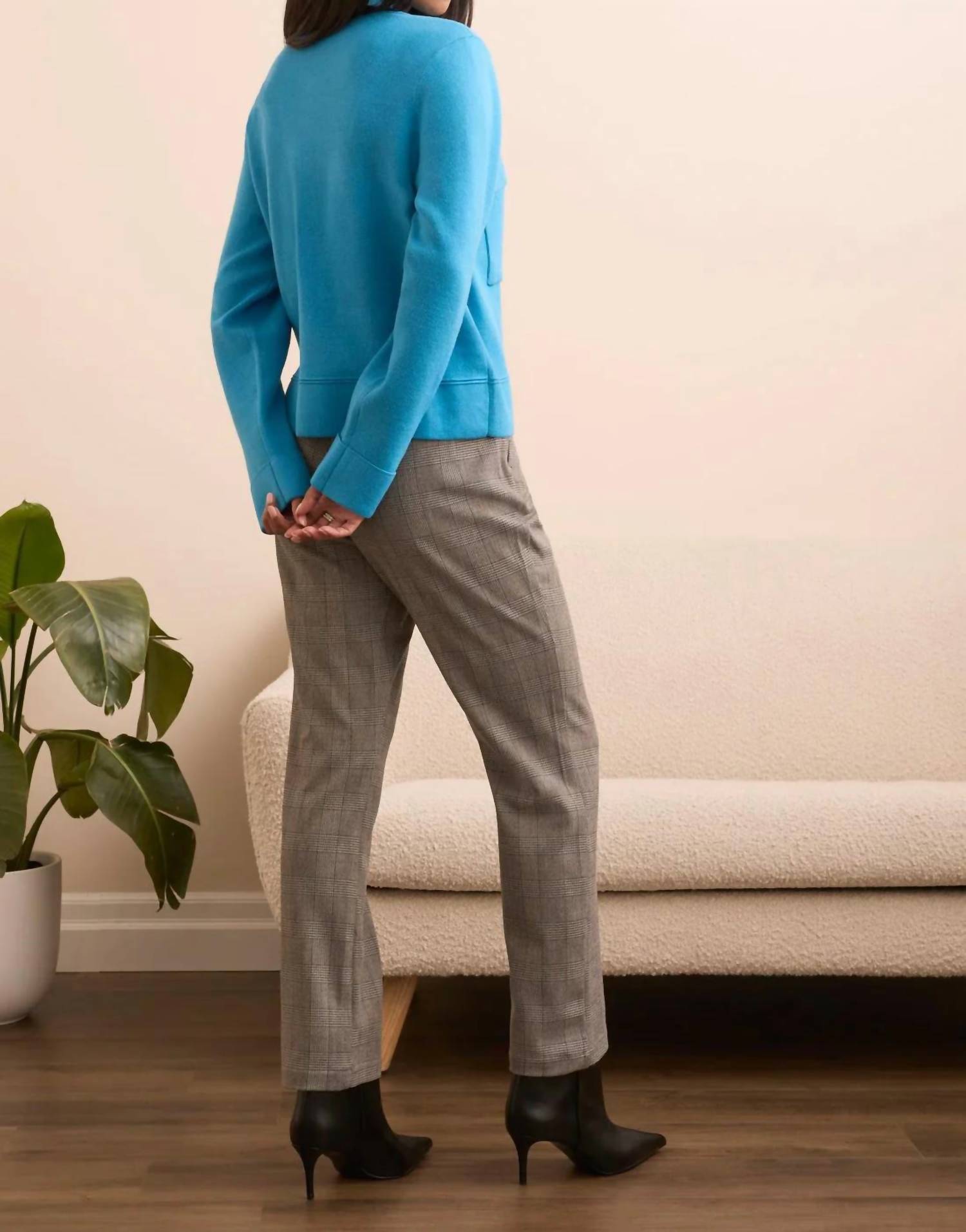 Tribal - Dulcie Double Knit Collared Sweater