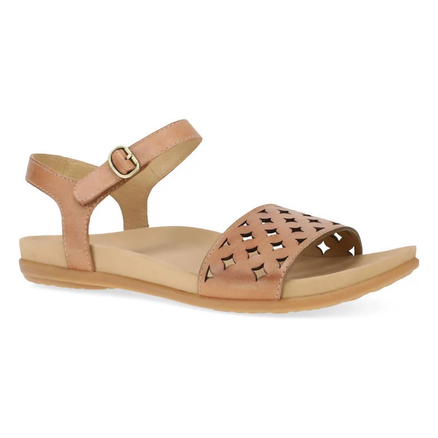 dansko Women's Jodie Sandal in light tan - women's sandal