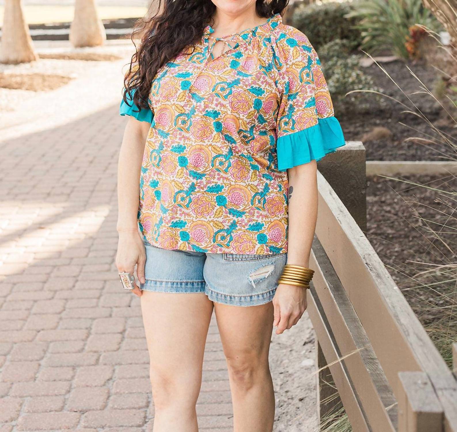 Layerz Clothing - Short Sleeve Bell Top