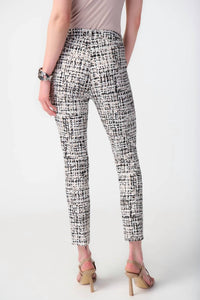 Joseph Ribkoff - Abstract Print Millennium Pull-On Pants