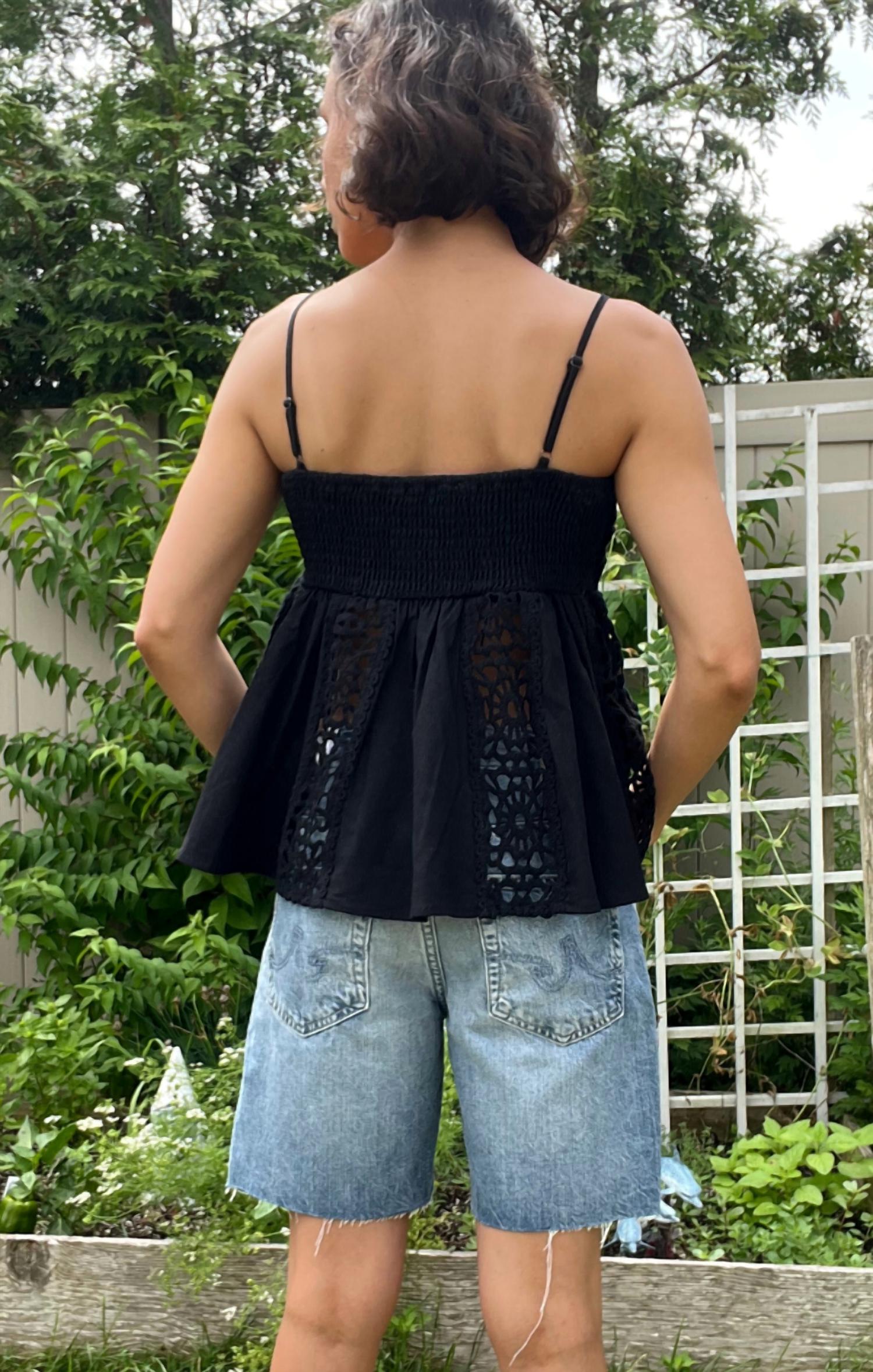 Mint Exclusives - Boho Babydoll Crochet Tank