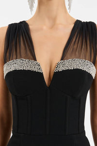 Rebecca Vallance - Astros Beaded Mini Dress