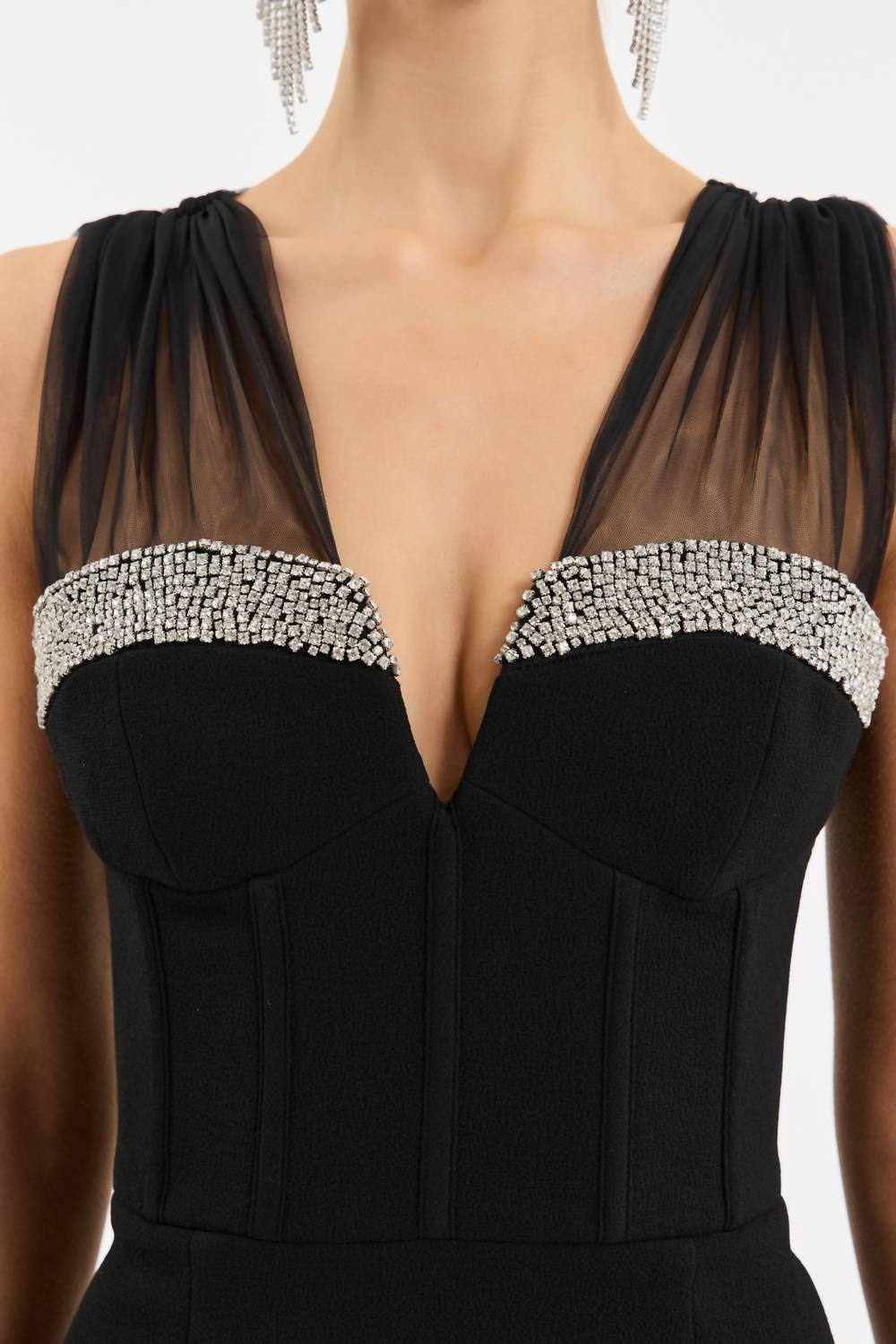 Rebecca Vallance - Astros Beaded Mini Dress